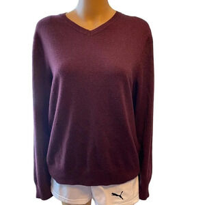 Apt.9 Merino Wool Blend Soft Comfortable Cozy Pullover Sweater Unisex Adult Sz L